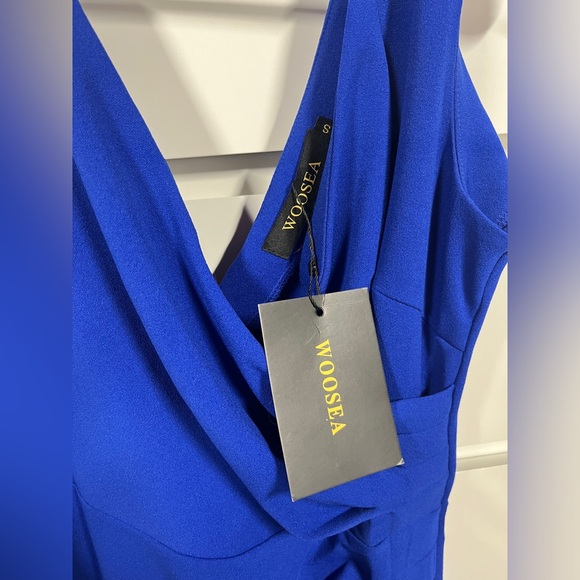 Woodsea Blue Formal Floor Length Dress NWT - Picture 2 of 2